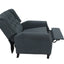 Redde Boo New Design Classic Dark Gray Waterproof Fabric Living Room Pull Button Sofa - Korvel