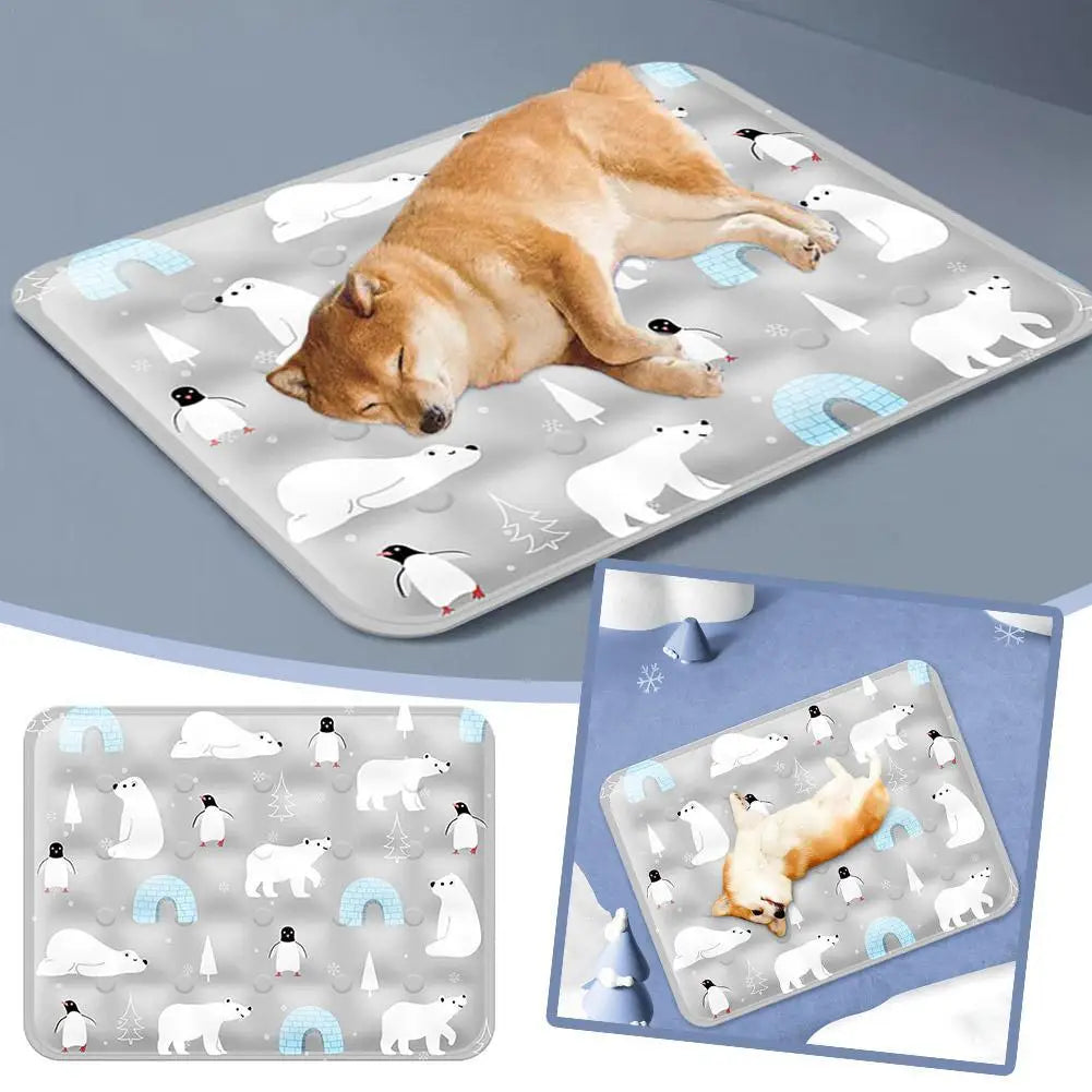 Tapis de refroidissement premium pour animaux - Confortable et élégant