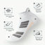 SportEase No Show Socks - Korvel