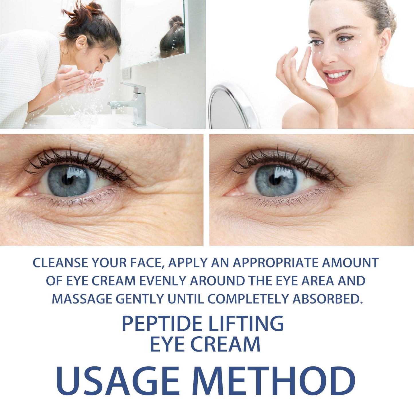 Peptide Lifting Eye Cream for Youthful Skin