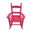 Children's rocking red chair- Indoor or Outdoor -Suitable for kids-Durable Solid Wood - Korvel