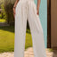 Tied Wide Leg Pants - Korvel