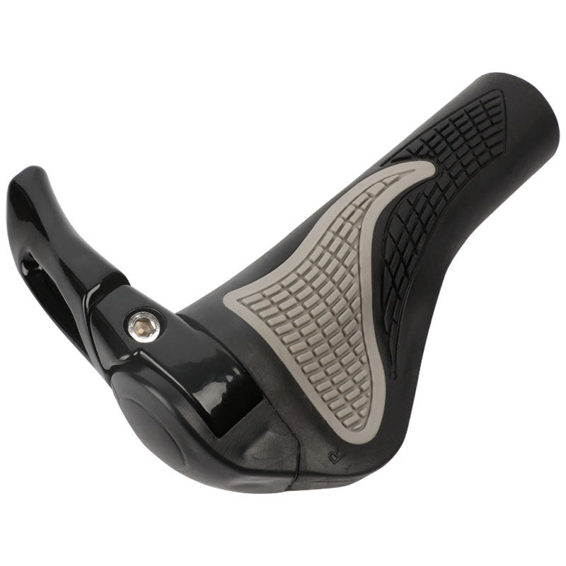Mountain Bike Ergonomic Vice Handle Claw Handle Aluminum Alloy Grip (A Horn) - Korvel