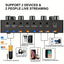 Mixeur audio premium V8S avec changeur de voix pour le streaming