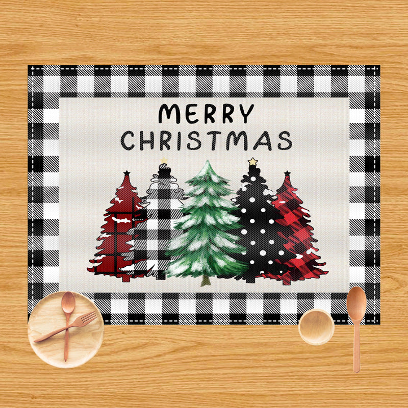 Premium Christmas Dining Mat - Heat-Insulating Table Decoration