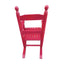 Children's rocking red chair Indoor or Outdoor -Suitable for kids-Durable Solid Wood - Korvel