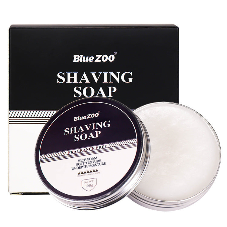 BlueZOO Men's Facial Shave Beard Shaving Foaming Soap Sandalwood Scented Mint - Korvel