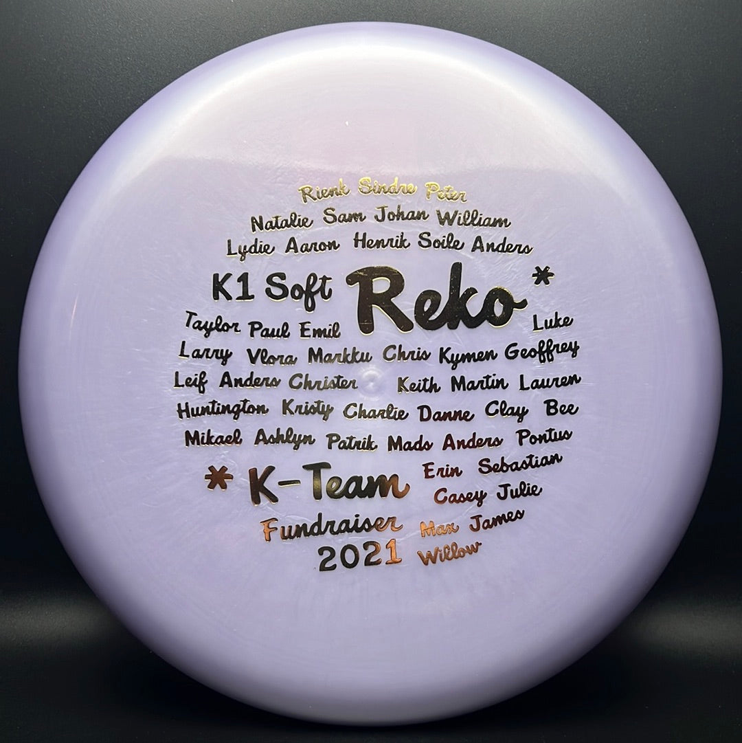 K1 Soft Reko Disc - Team Series First Run