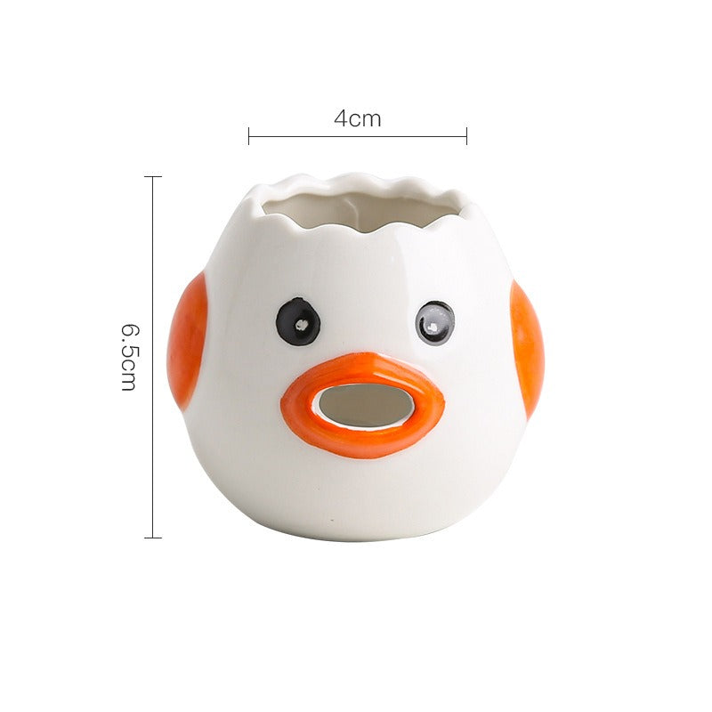 Ceramic Egg White and Yolk Separator for Baking