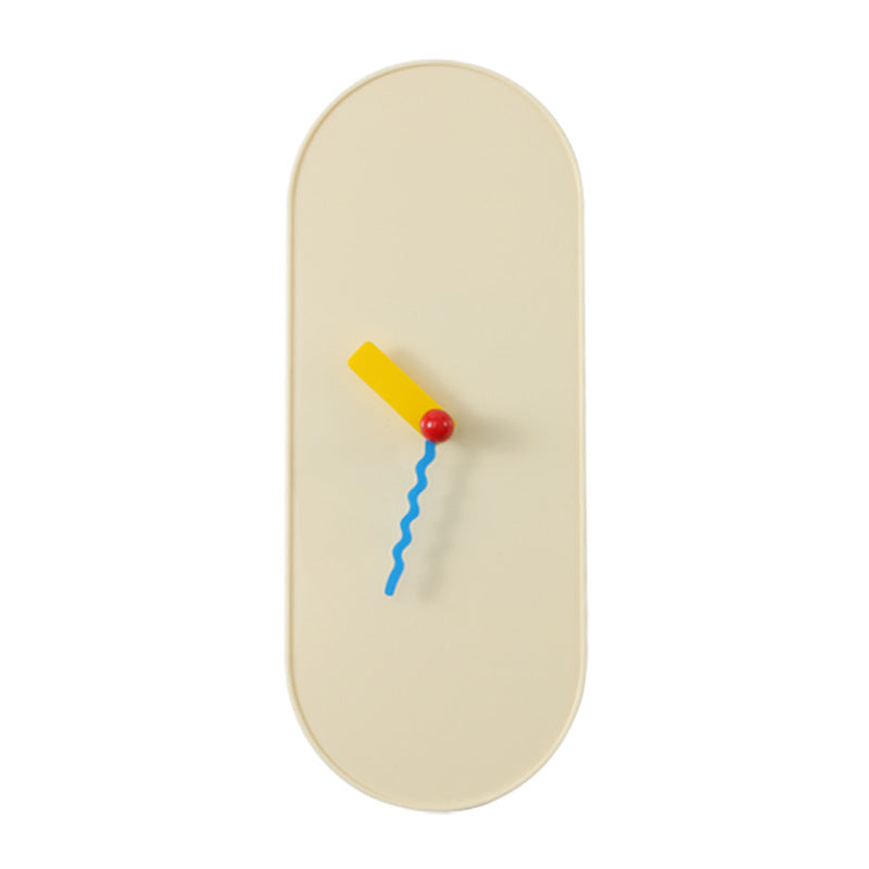 Dopamine - themed wall - mounted clock for home decor. Suitable for living rooms, a great kids' gift, modern - designed with a s - Korvel