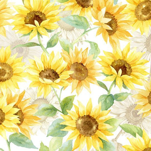Tela de girasol Cloud Cuddle Sunshine - 58"/60" por yarda