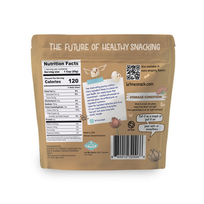 Cacao Popped Water Lily Seeds – Naturally Sweet, Vegan Snack