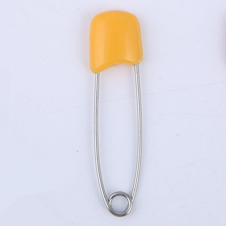Baby Child Safety Pins Smiley Pins Plastic Safety Pins Medium Size About 40 Large Size About 55 mm - Korvel