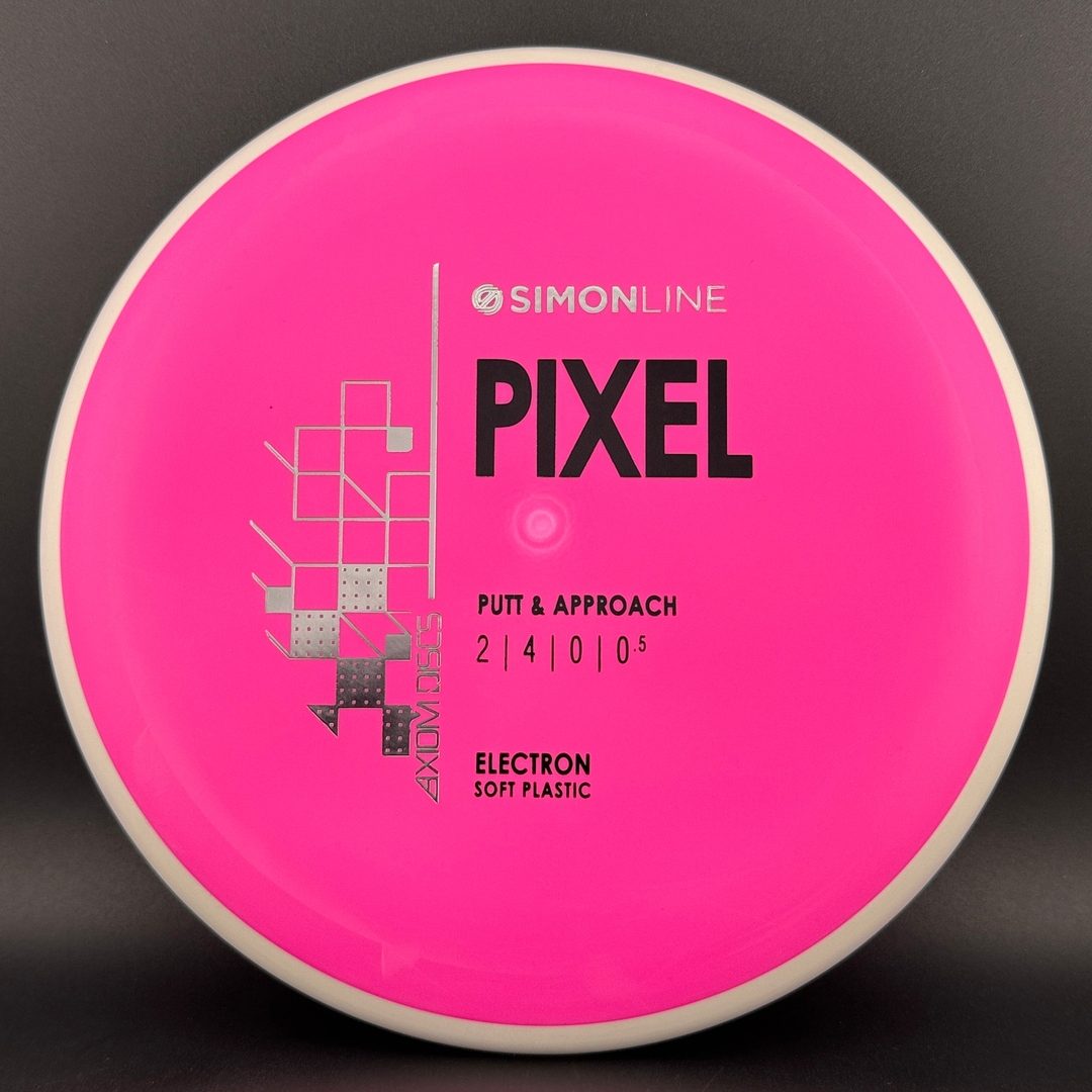 Soft Electron Pixel - Simon Line Disc Golf Putter