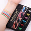 Colorful Extra Fine eyeliner Pen eyeliner Set Waterproof Colorless White Pearl Eyeliner - Korvel