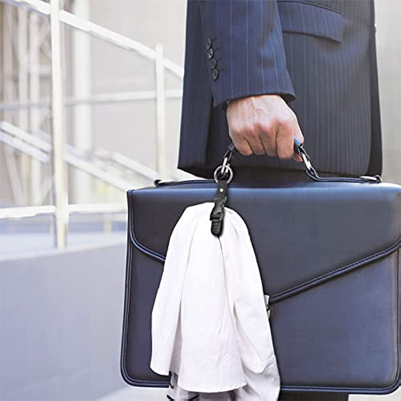 Portable Black Nylon Anti-Theft Luggage Strap
