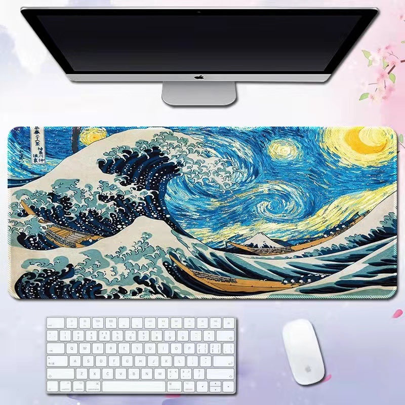 Premium Wave Mouse Pad for Enhanced Gaming Experience