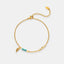 Titanium Steel Wing Shape Charm Anklet Bracelet - Korvel