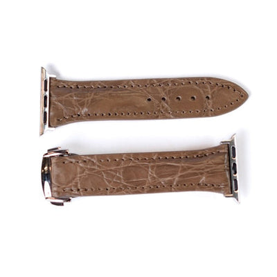 Sage Matte Alligator Apple Watch Band