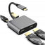 Type-C hub to dual HDMI PD USB3.0 hub for mobile phones, laptops, and multi port docking stations - Korvel