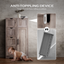 Armario de Almacenamiento de Baño Gris Elegante con 5 Cajones