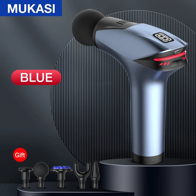 Icy Cold Compress Electric Massage Gun for Deep Tissue Relaxation