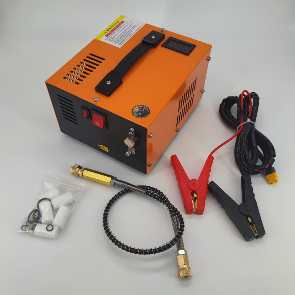 Car 12V Electric High-Pressure Air Compressor 30MPA Diving Breathing Pump 4500PSI - Korvel