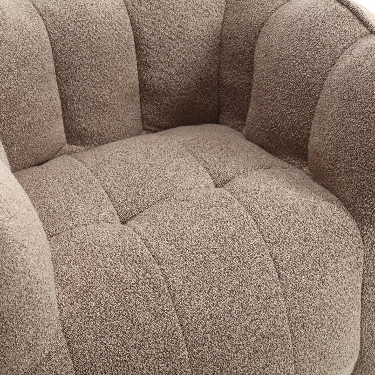 Soft Bean Bag Chair with High Resilient Foam(Chips)for living room and bedroom,Comfortable Square Lazy Sofa with Footstool - Korvel