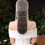 Handmade hollowed out headpiece performance pearl tassel hat - Korvel