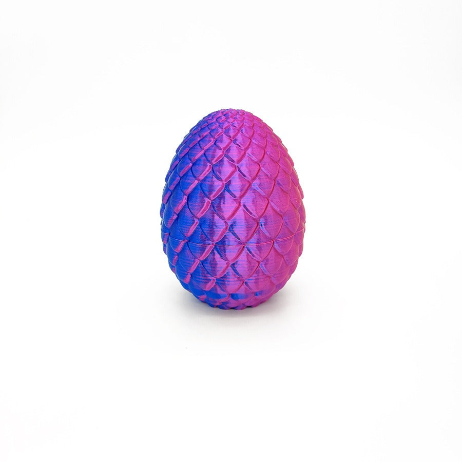 Dragon Egg 3D Printing Crystal Dragon Gem Dragon Egg Divine Dragon Storage Set Craft Gift Decoration Creative Toy Trendy Play - Korvel