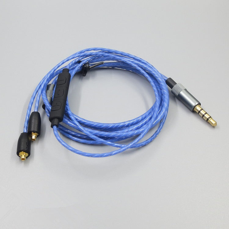 Suitable for Shure MMCX SE215 SE535 SE846 UE900 volume adjustable headphone cable - Korvel