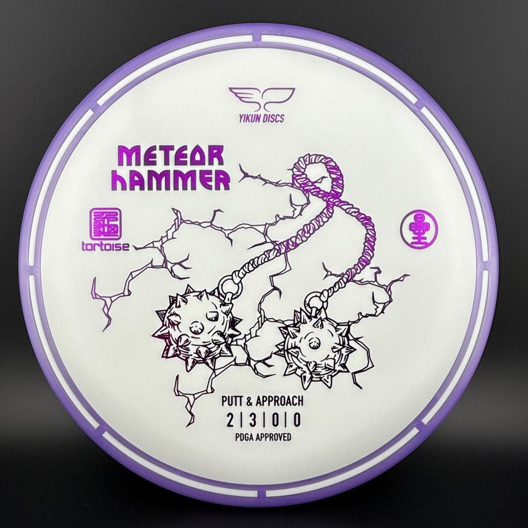 Yikun Meteor Hammer - Tortoise Line Disc Golf Putter