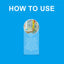 Glass Cleaning Effervescent Sheet, Door And Window Glass Scale Dust Stubborn Stains Clean Mirror Transparent - Korvel