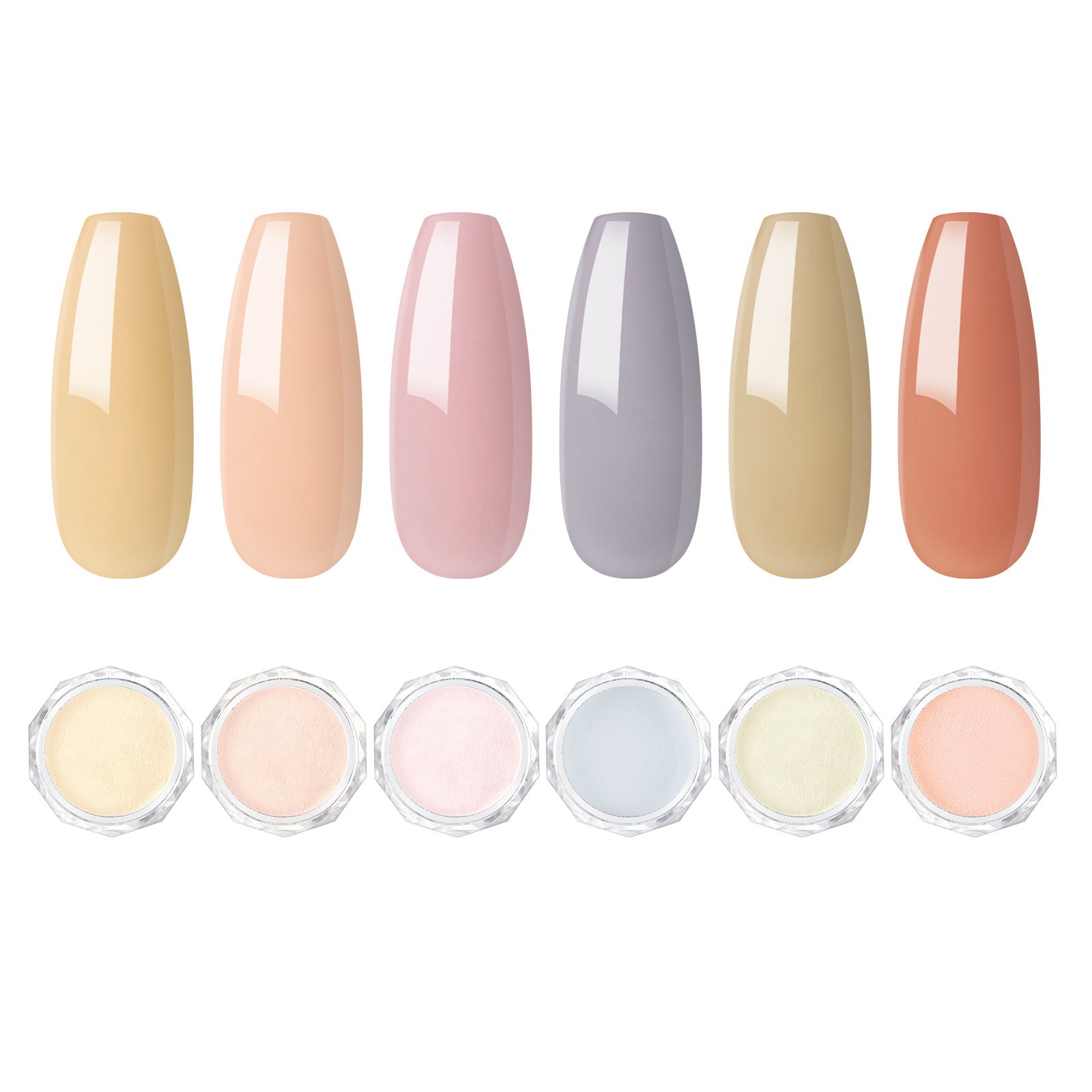 COSCELIA New 9 Color Crystal Color Powder 30Ml Crystal Liquid Manicure Tool Full Set Of Beginners - Korvel