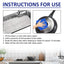 Kitchen All-Purpose Stain Removing Cleaning Powder, Kitchen Stove Oil Cleaning Utensils Rust Removal Stains Dirt Cleaning Agent - Korvel