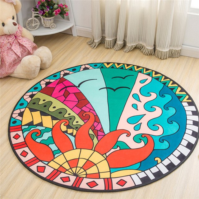 1pcs multicolor baby soft pad game blanket children's toy carpets Climbing cushions crawling mats children's toy mats - Korvel