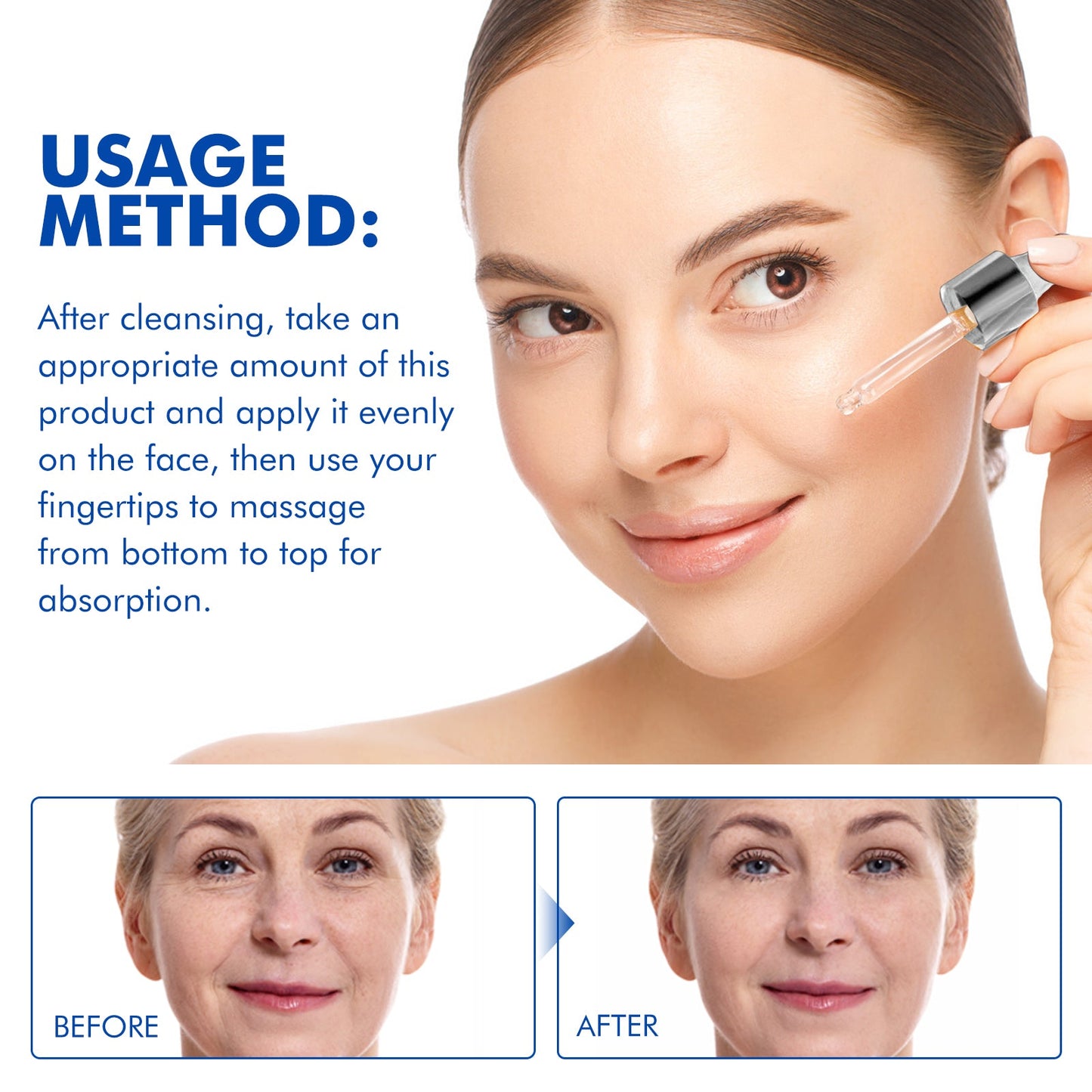 Firming Face Serum, Moisturizing And Moisturizing Brightening, Tender Skin And Reduce Fine Lines - Korvel