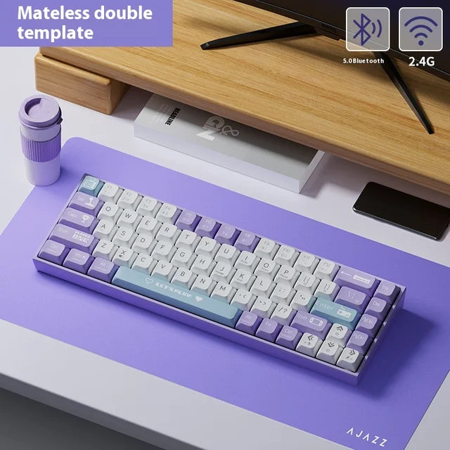 AK680 Mechanical Keyboard Gaming Mini Keyboard Notebook - Korvel