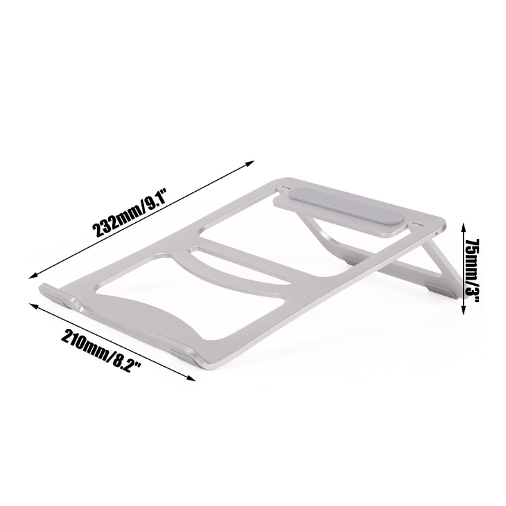 Premium Aluminum Laptop Stand with Cooling Base