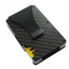 Carbon Fiber Wallet Metal Mini Slim Wallet Men's Credit Card ID Holder With RFID Anti-chief Card Wallet Porte Carte - Korvel