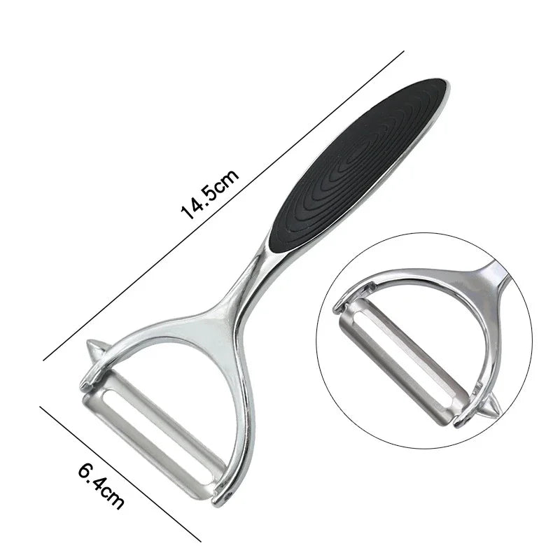 Stainless Steel Potato Peeler Vegetable Peeler Multi-function Carrot Grater Fruit Tools Kitchen Accessories cuisine pelador - Korvel