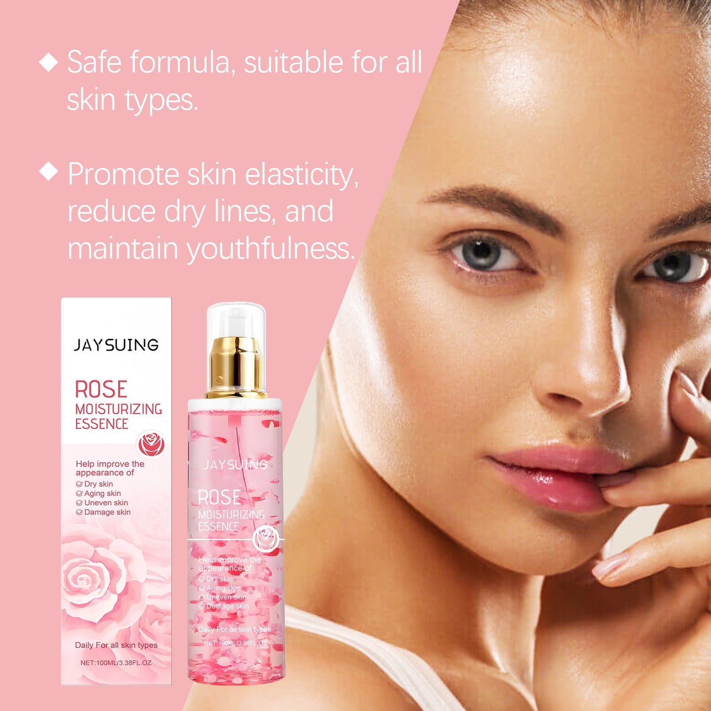Rose Hydrating Essence for Nourished Skin