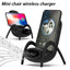 Portable Mini Chair Wireless Charger Supply For All Phones Multipurpose Phone Stand With Musical Speaker Function Charger - Korvel