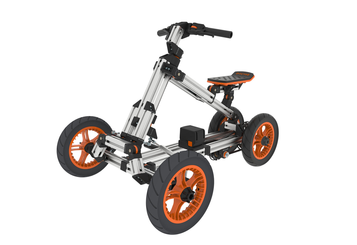 Modular design High-strength material electric innovation kart, more than 20 kinds of assembly methods - Korvel