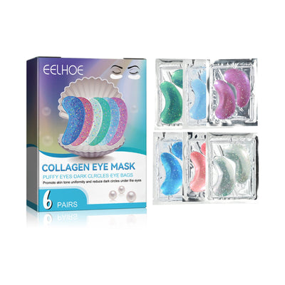 Collagen Eye Mask Removes Fine Lines And Dark Circles Hydrating And Firming Lift Crystal Eye Mask - Korvel