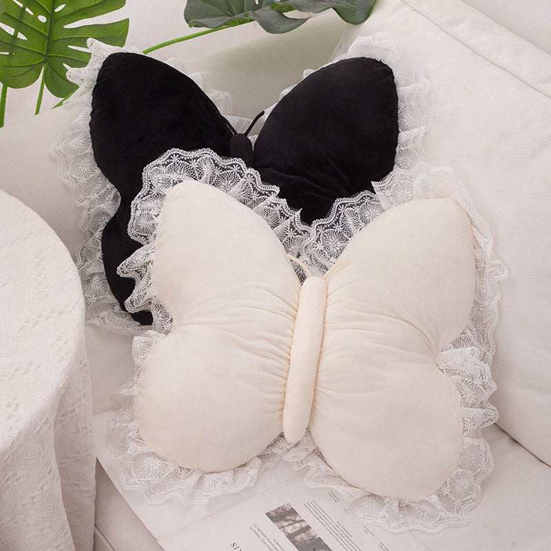 Butterfly Princess Bow Pillow - Elegant Home Decor