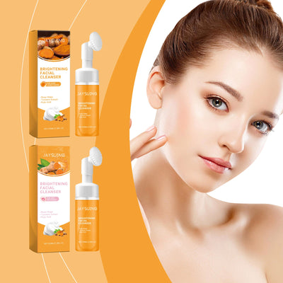 Turmeric Cleansing Mousse For Gentle Cleansing Of Facial Skin Pores Cleanser Moisturizing Skin Care - Korvel