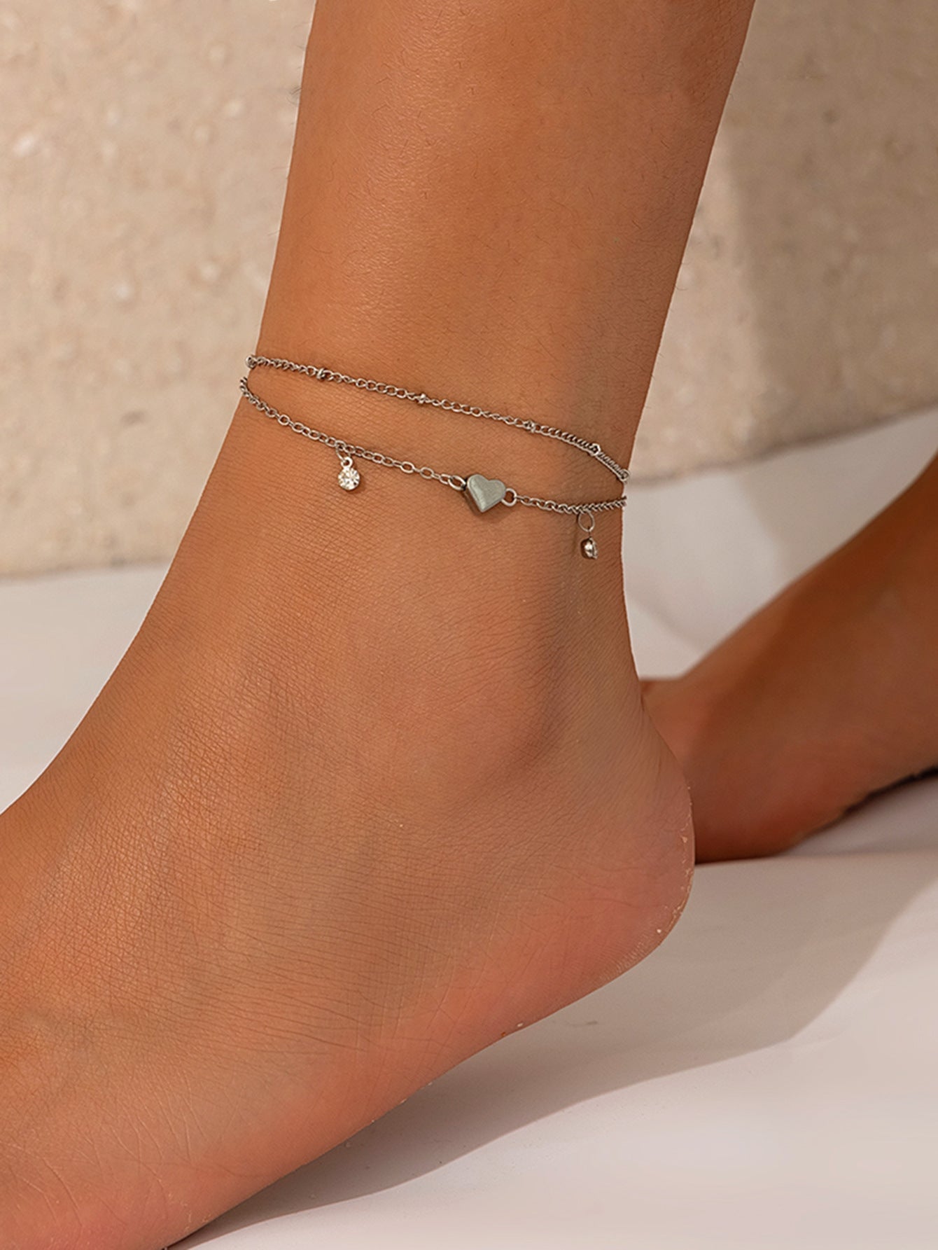 Beach Anklet Star Butterfly Chain Imitation Pearl Foot Chain Ocean Wind Shell Dolphin Foot Jewelry - Korvel