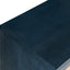 Handcrafted Premium Grain Panels Rattan Sideboard Buffer Cabinet Accent Storage Cabinet With 4 Rattan Doors BLUE - Korvel