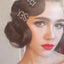 1PC Bling Letter Hairpins Headwear for Women Girls Hair Clips Pins Barrette Tools Hair Accessories - Korvel